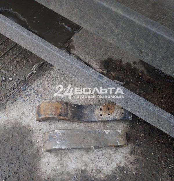 Замена рессор полуприцепа